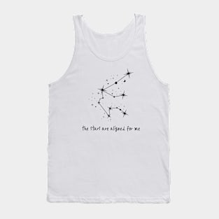 The Stars Are Aligned For Me - Aquarius Tank Top